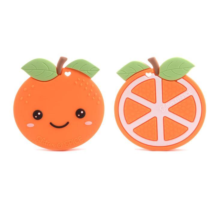 Orange Teether Clip Set - WERONE