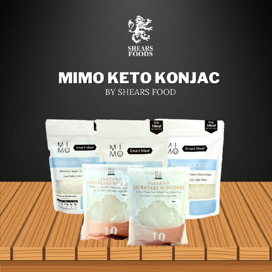 Mimo Konjac Noodles / Pasta / Rice - Ideal Food for Keto Diet in - Halal