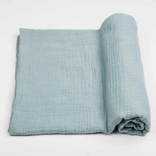 Organic Cotton Swaddle in Sage - WERONE