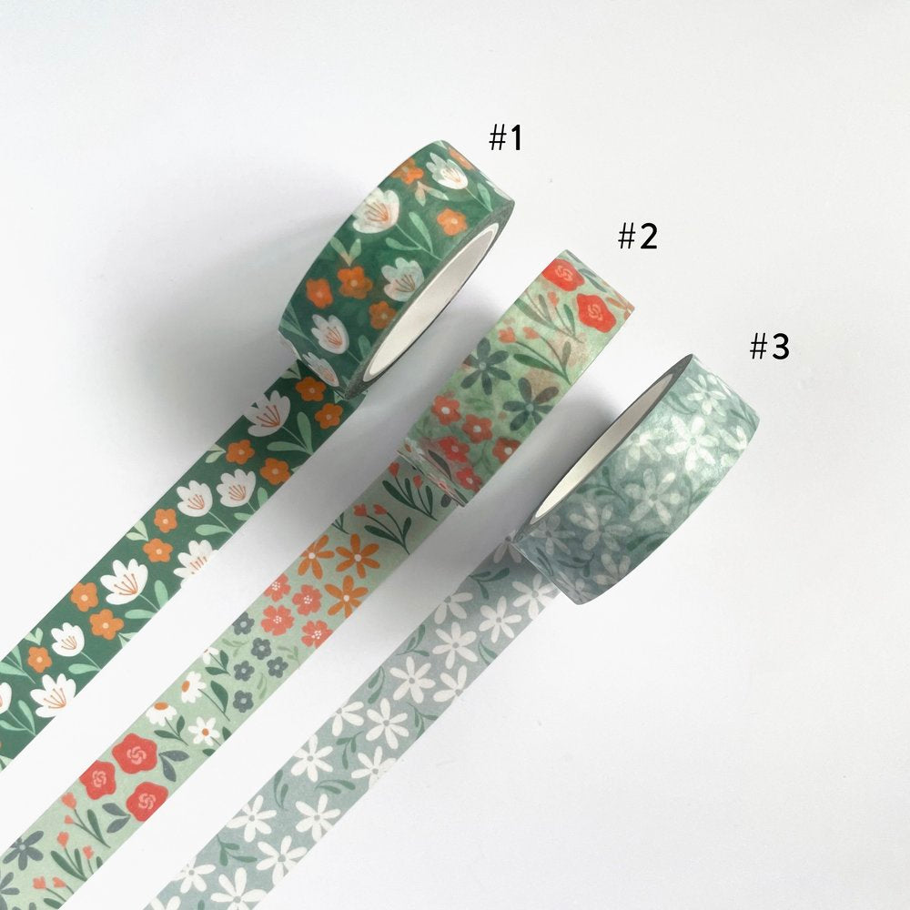 Spring Fields Washi Tapes by Papercranes - WERONE