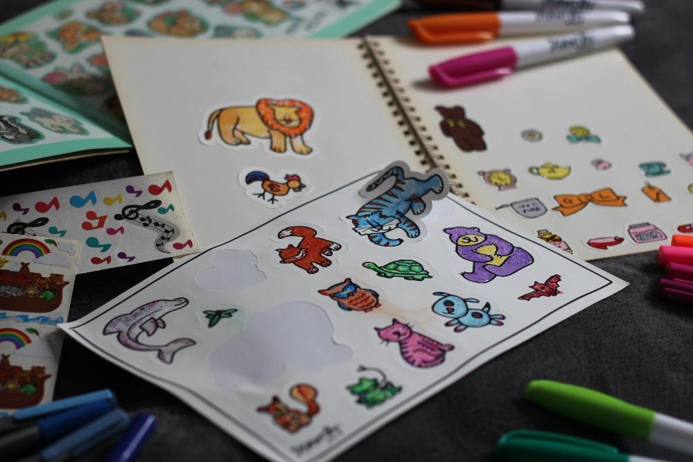 Colouring Stickers (Basic Set of 3) - WERONE