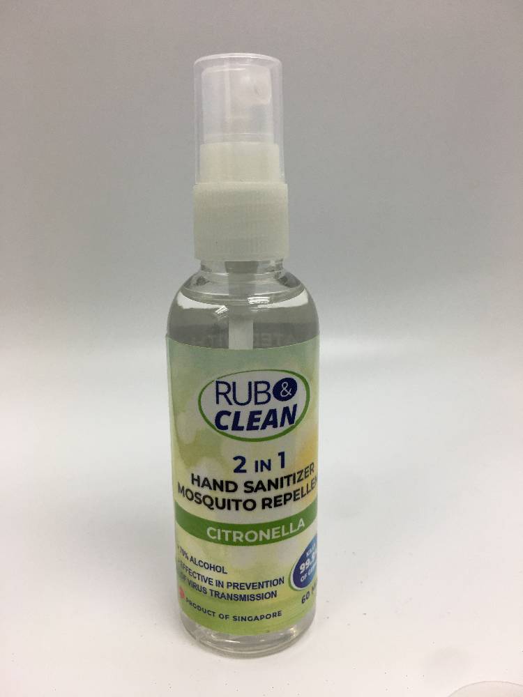 Rub & Clean Sanitizer and Repellent - WERONE