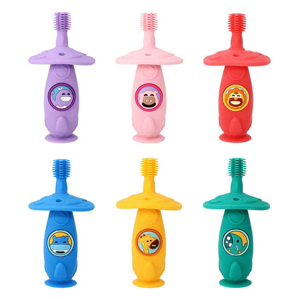 MARCUS & MARCUS SELF TRAINING 360° SILICONE TOOTHBRUSH - WERONE
