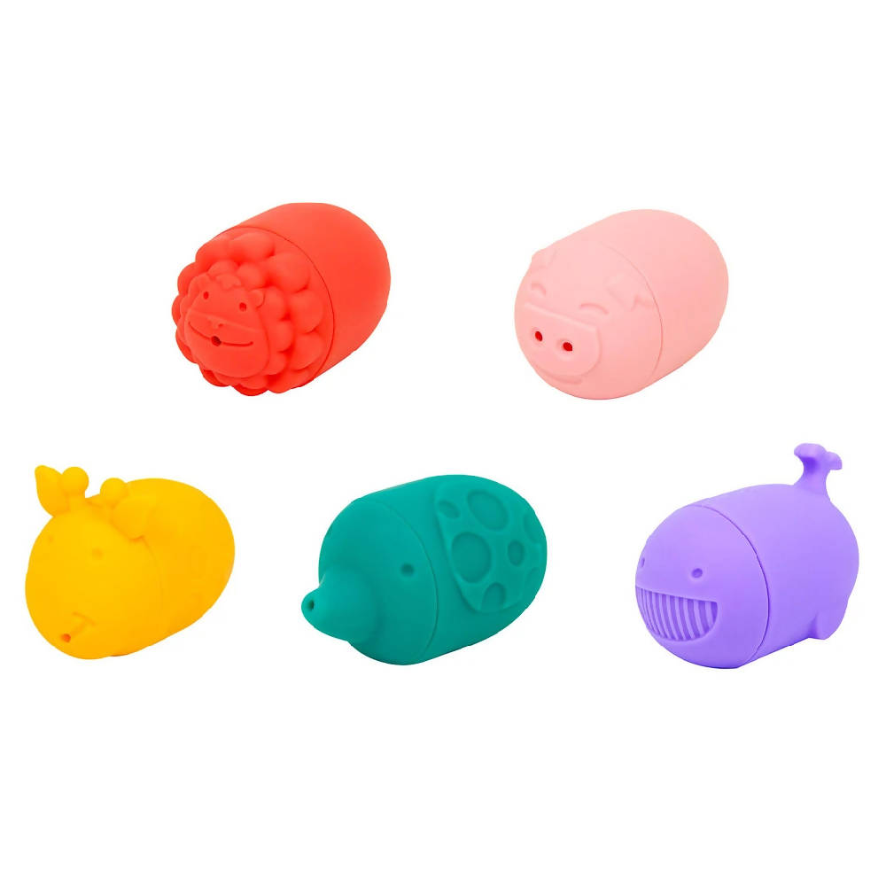 Marcus & Marcus Silicone Bath Toys Character Squirt - WERONE