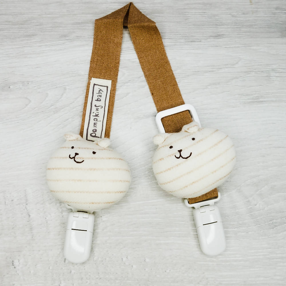 Pompkins Organic Cotton Bib Clips (Made In Japan) - WERONE
