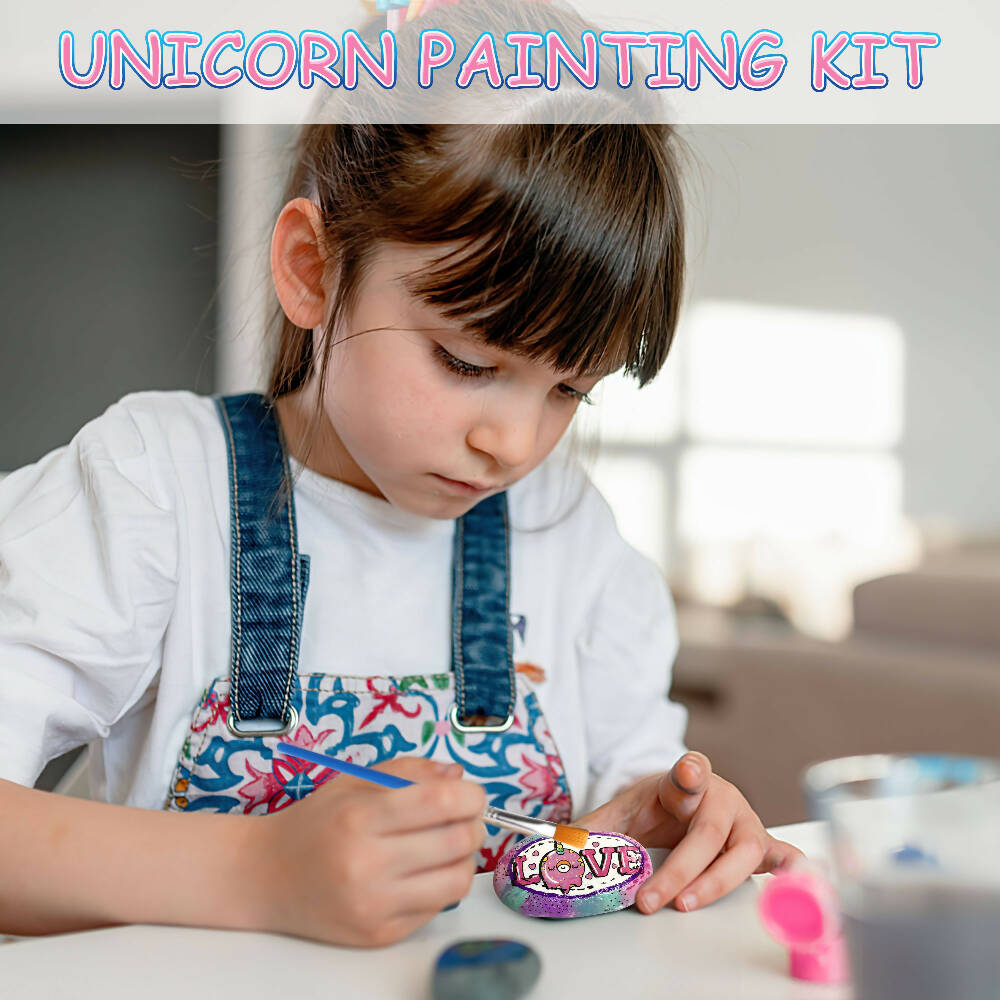 Rock Painting for kids Unicorn - WERONE