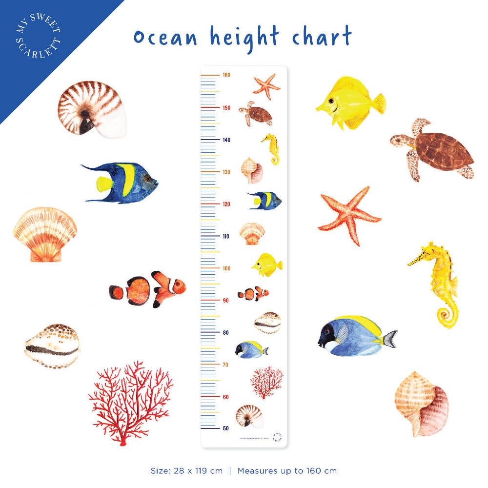 Ocean Height Chart - WERONE