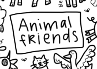 Animal Friends Silicone Colouring Mat - WERONE