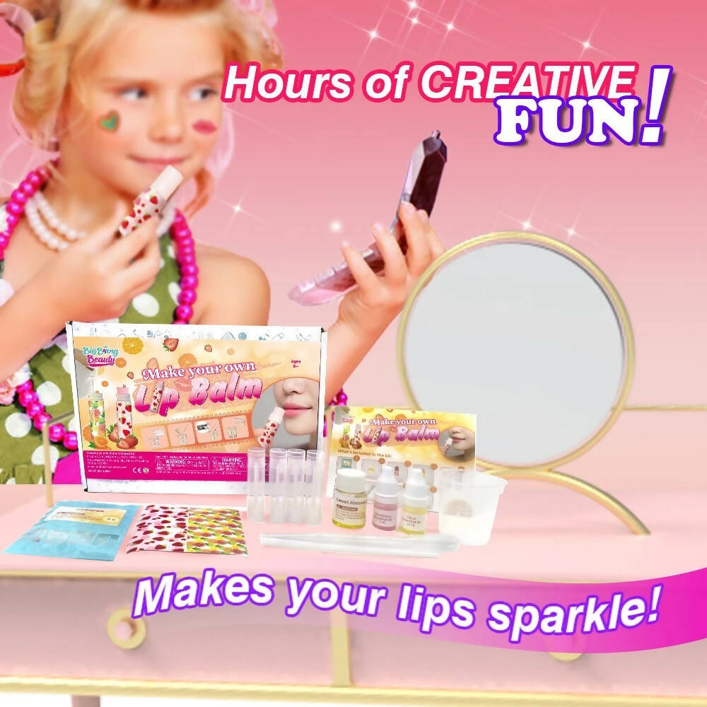 Amazing Lip Balm Making Kit Science Experiment Toy Best Girls Gift DIY Educational Kits for Kids - WERONE