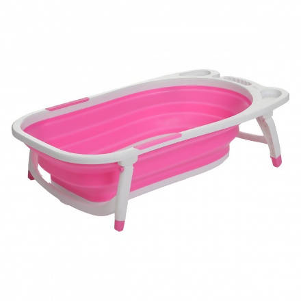 Shears Foldable Baby Bathtub - Pink - WERONE