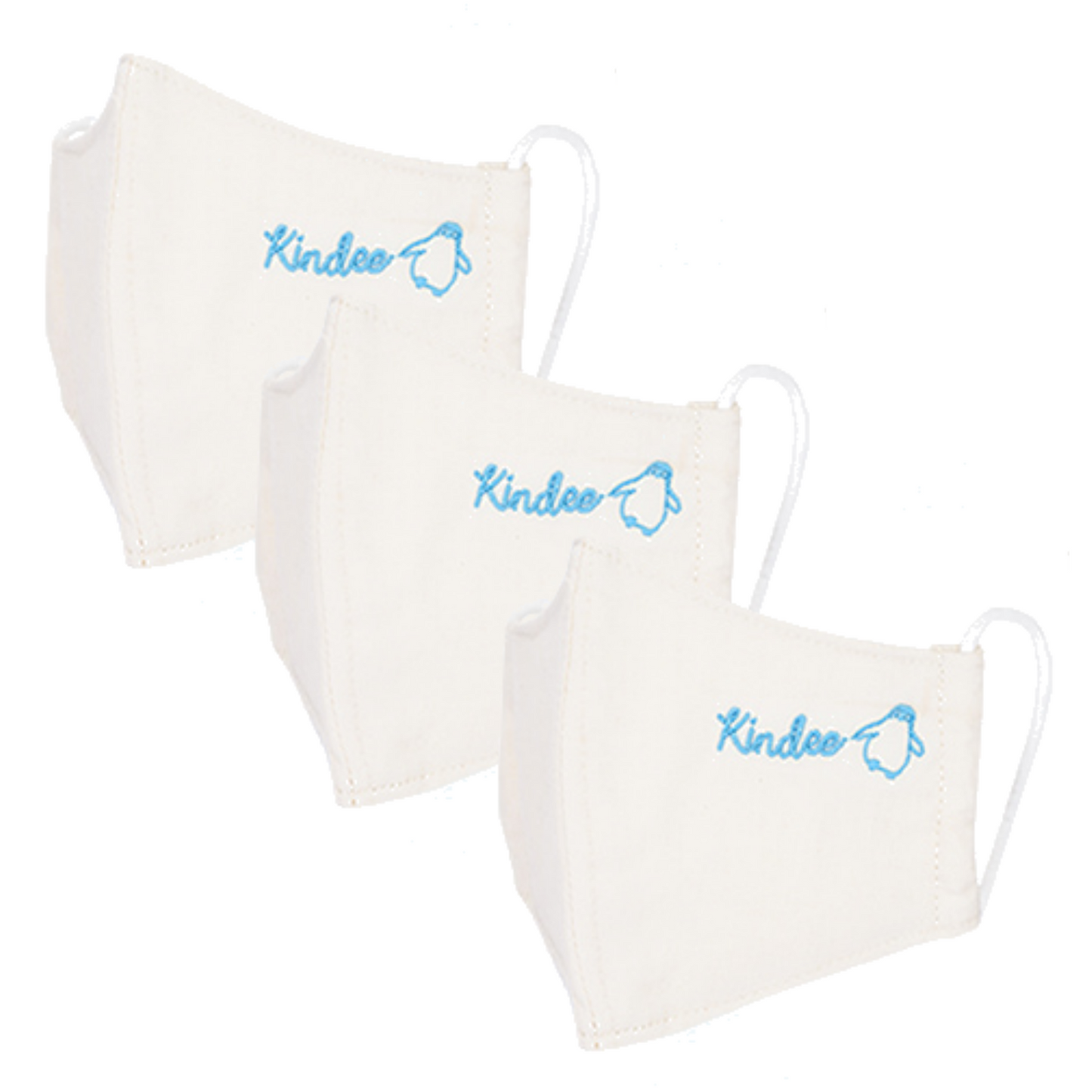 Kindee Organic Baby Mask S (2 to 5 years old) - Pack of 3 - WERONE