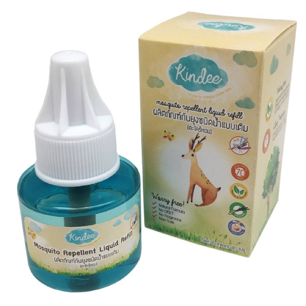 Kindee Mosquito Repellent Liquid Refill 45ml - Citronella - WERONE