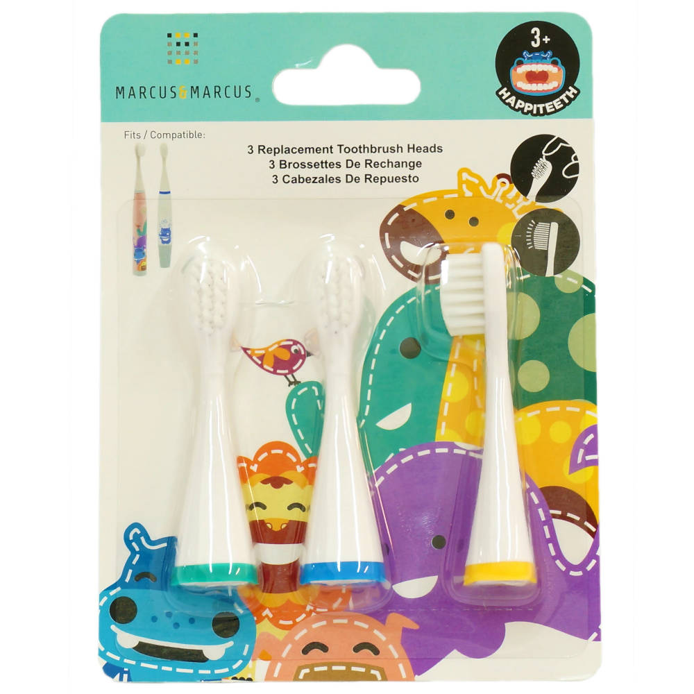 Marcus & Marcus Replacement Toothbrush Heads (Ollie, Lucas, Lola) - WERONE