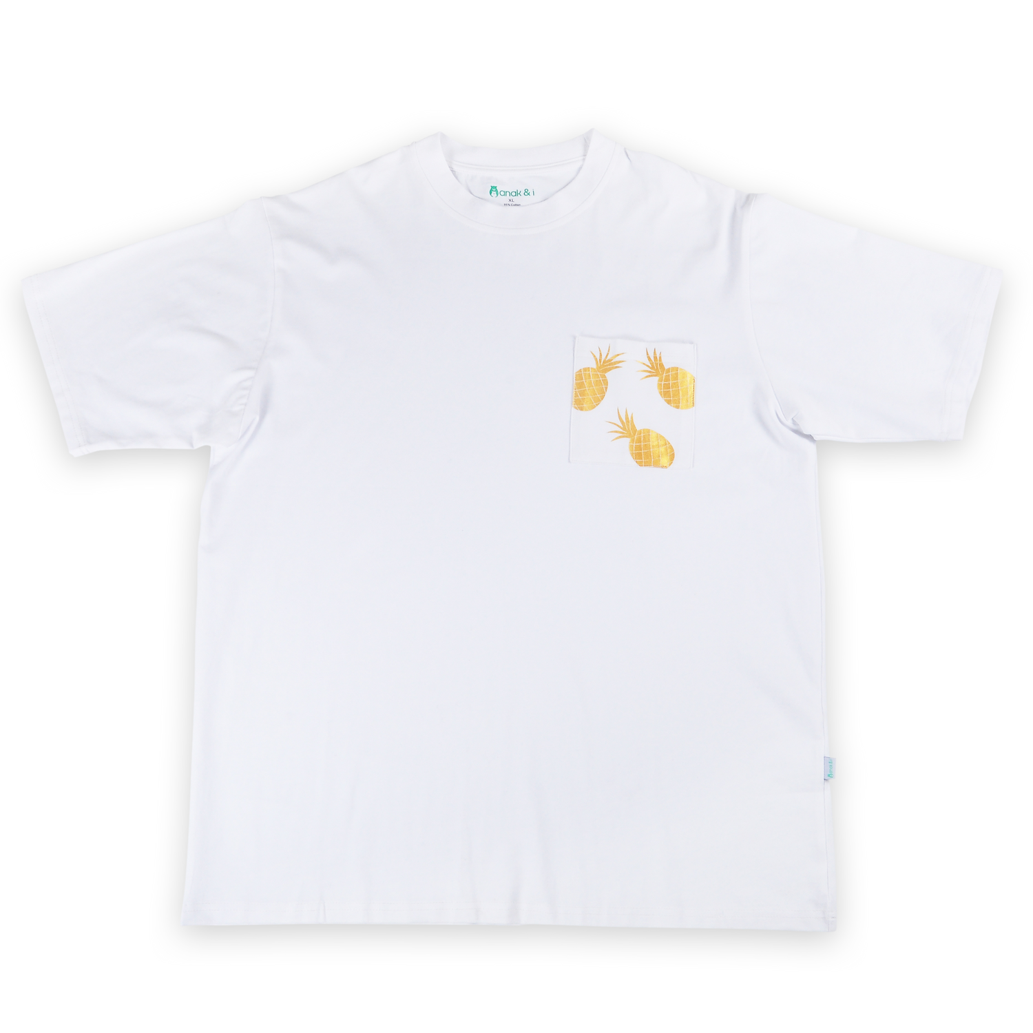 Nenas Adult Unisex Tshirt - White - WERONE