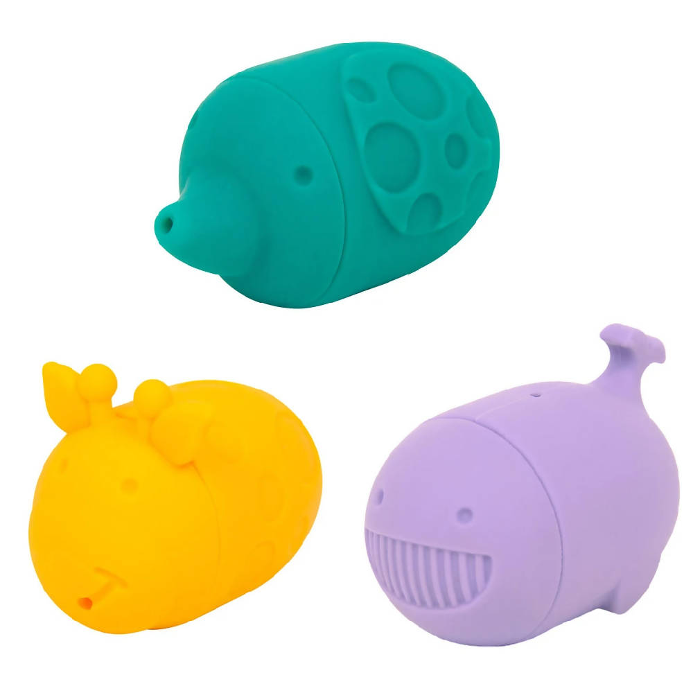 Marcus & Marcus Silicone Bath Toys Character Squirt - WERONE
