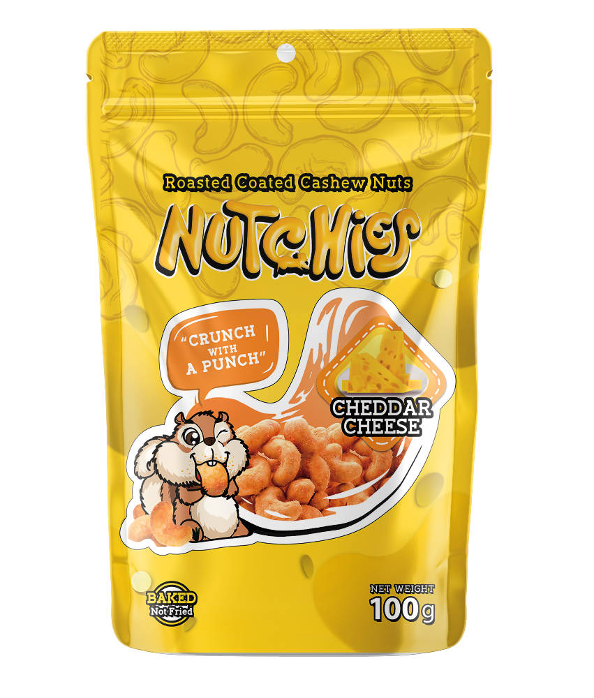 Nutchies Cheddar Cheese 100g - WERONE