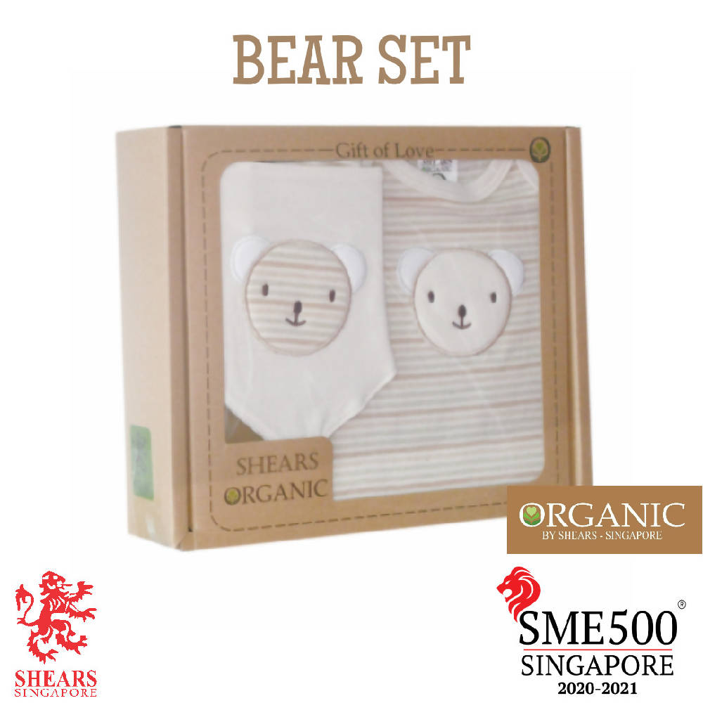 Shears Gift Set Organic 2 PCS GiftSet Bear SGO2PCB - WERONE