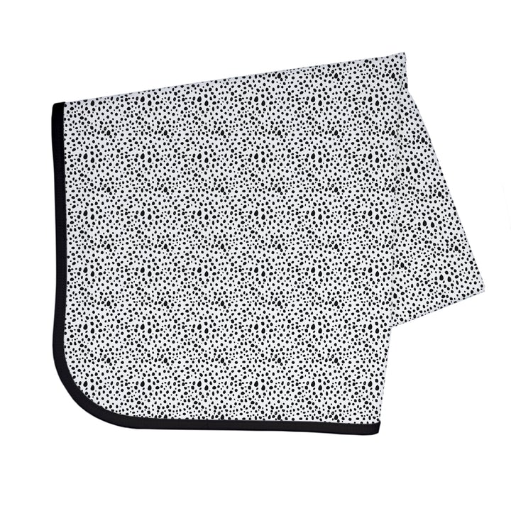 Organic Dot Splash Mat - A Waterproof Catch-All for Highchair Spills and More! - WERONE