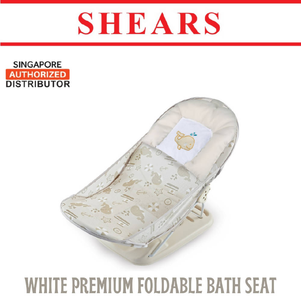 Shears Baby Bath Seat Deluxe SBS8840 WHITE - WERONE