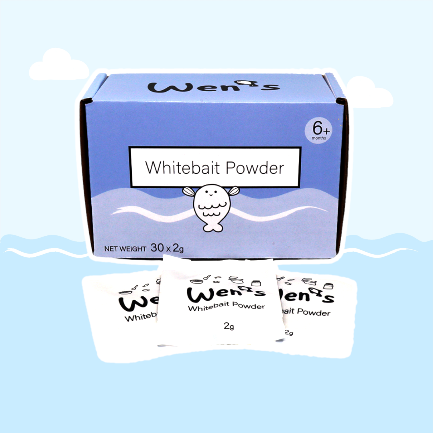 Whitebait Powder Sachet Box (30*2g) - WERONE