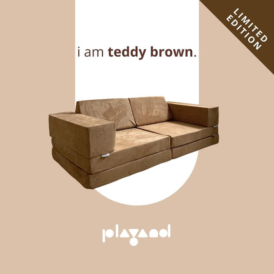 Playand Sofa In Teddy Brown - WERONE