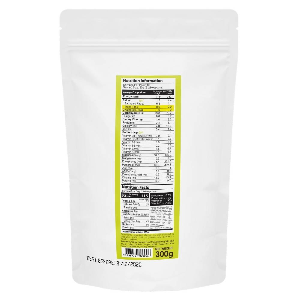 NutriBran 100% Pure Brown Rice Powder Instant - 300g - WERONE