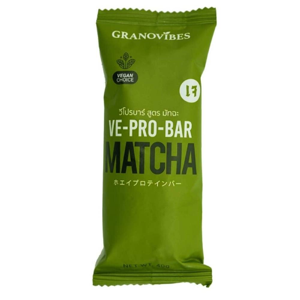 Granovibes VE-Pro-Bar [Matcha] 40g - WERONE