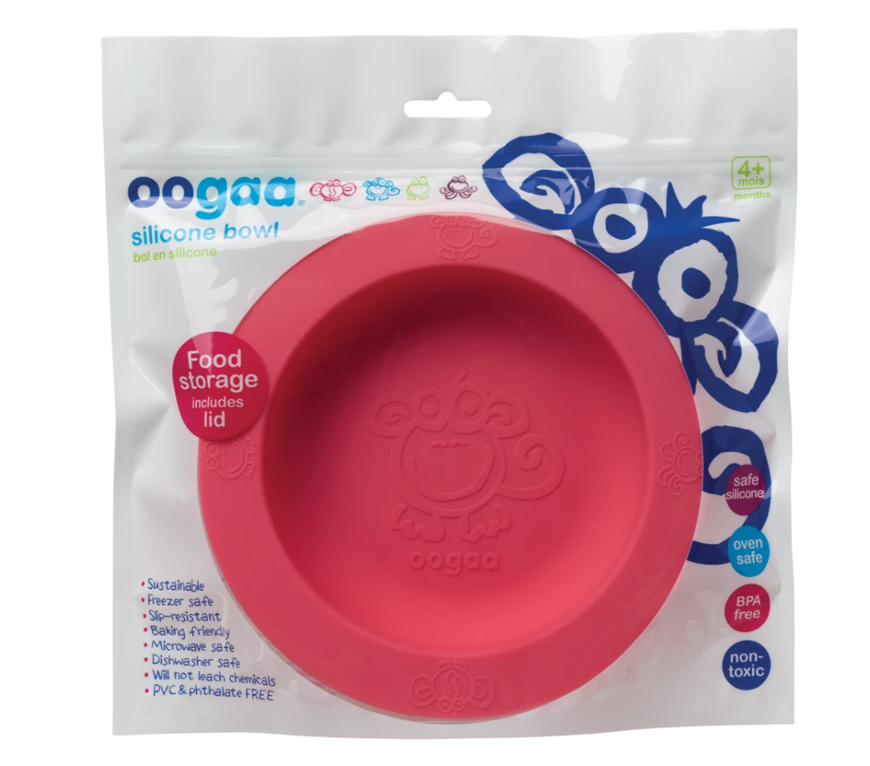 Oogaa Silicone Bowl with Lid - WERONE