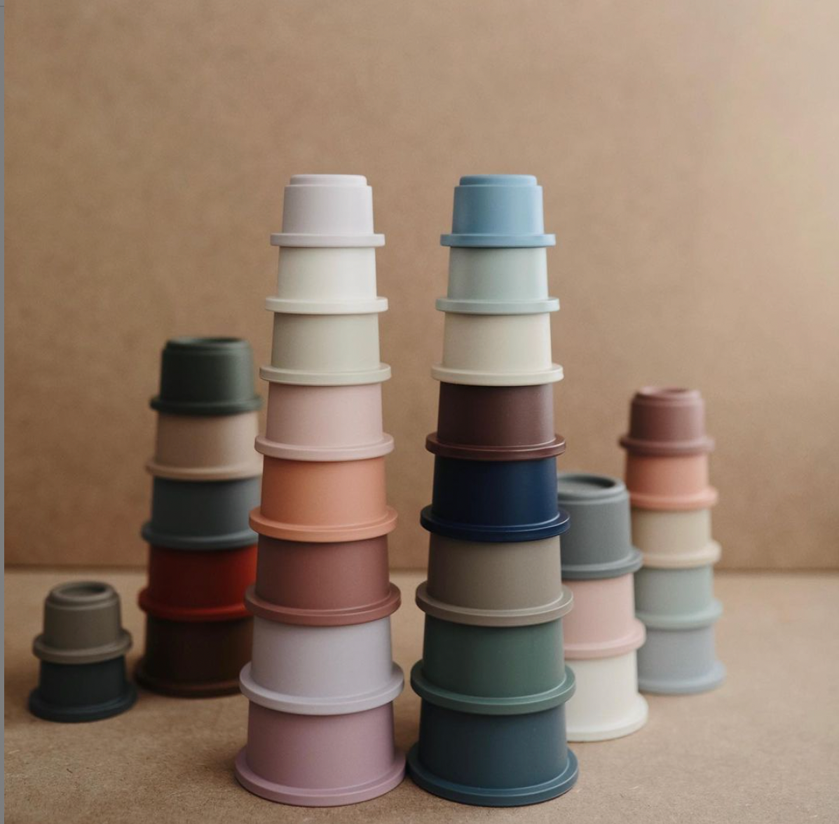Mushie Stacking Cups | Made in Denmark - WERONE
