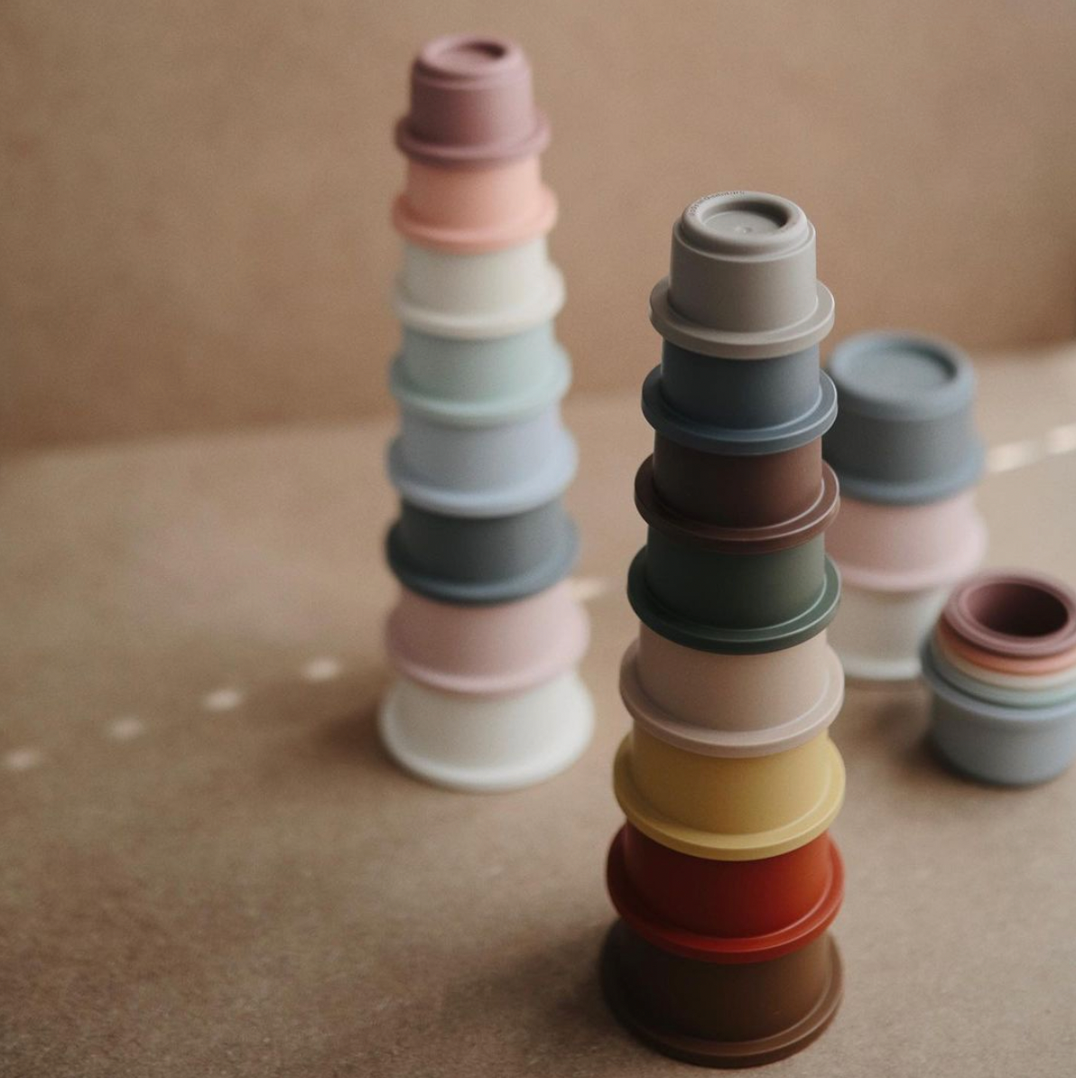 Mushie Stacking Cups | Made in Denmark - WERONE