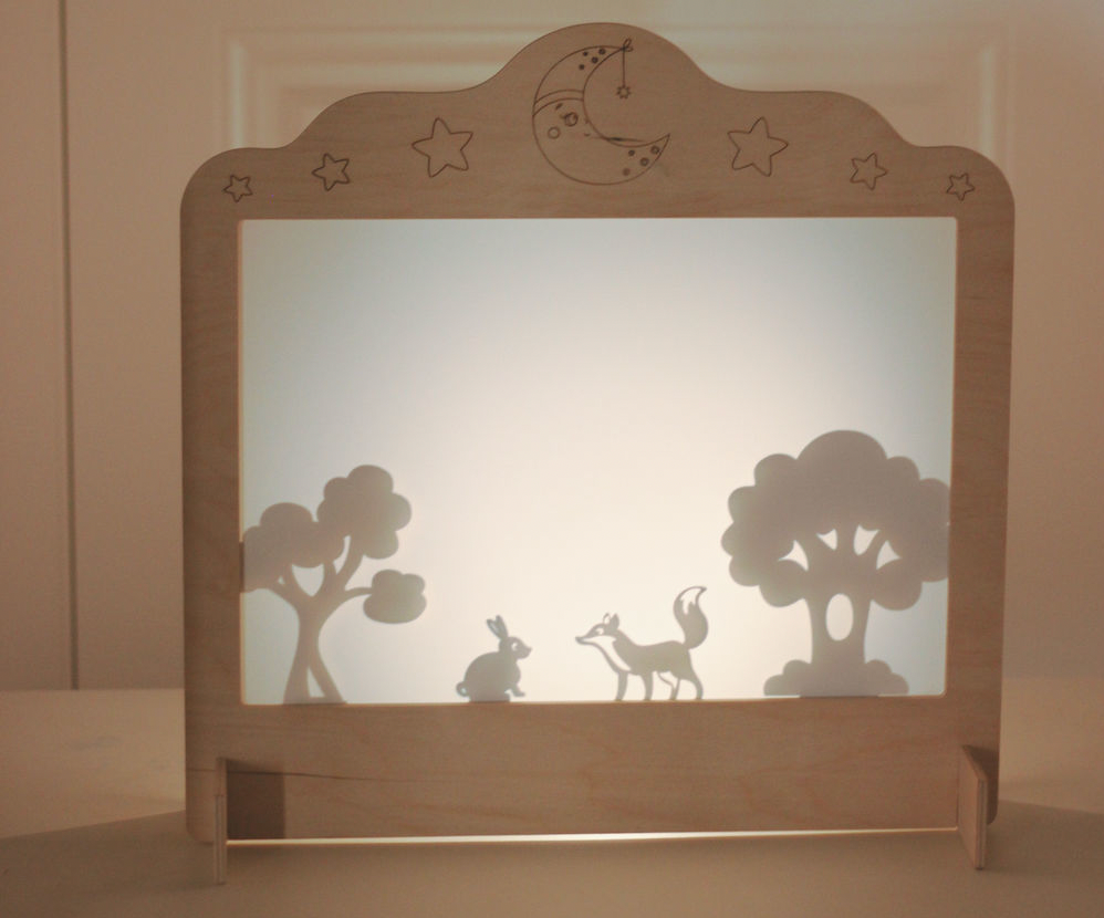 SHADOW THEATER SET "MAGICAL FOREST" - WERONE