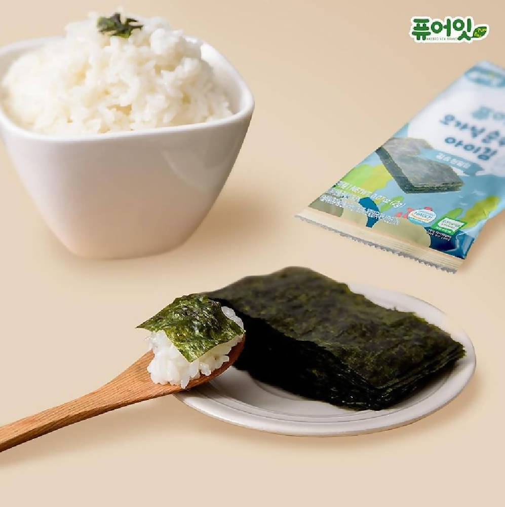 Pure-Eat Organic Seaweed Sheets 10 Packs 15g-20g from Korea - WERONE
