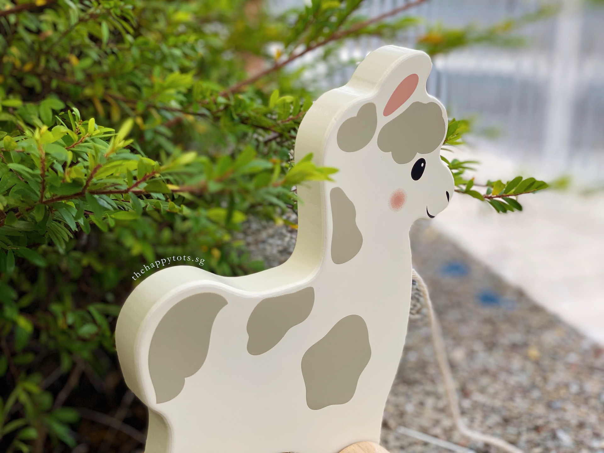 Lana the Llama Push and Pull Toy - WERONE