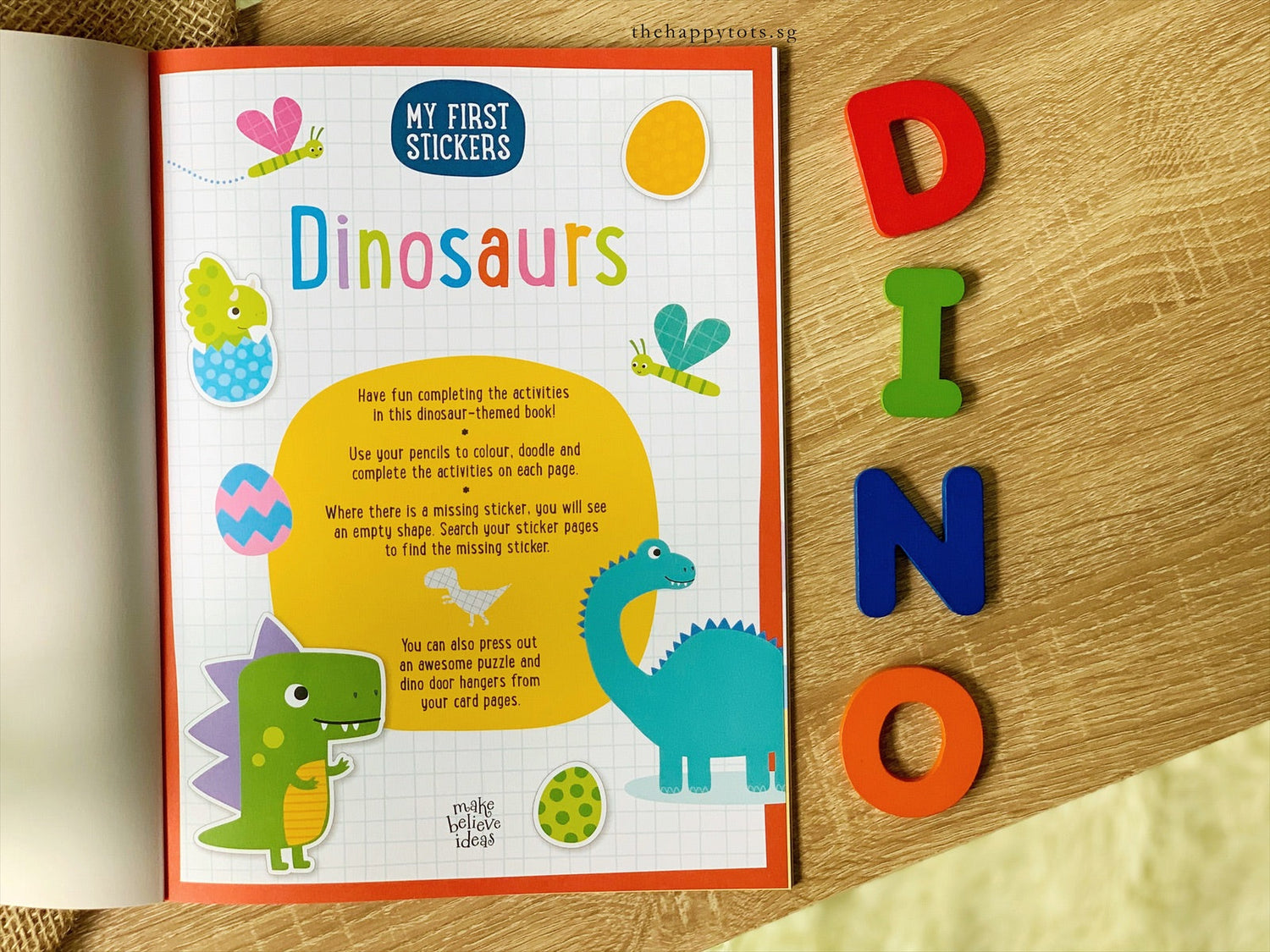 My First Stickers: Dinosaurs - WERONE