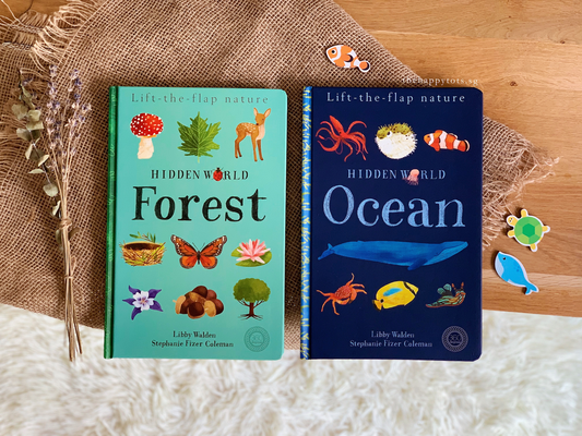 [BOOK SET] Hidden World: Forest & Ocean - WERONE