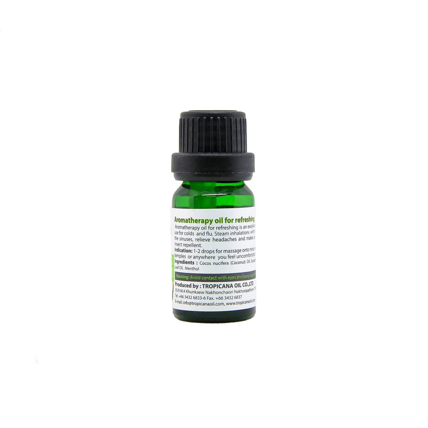 Tropicana Organic Cold Pressed (Consumption)  Coconut Aromatherapy Oil 10ml. - WERONE