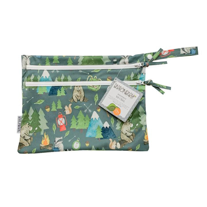 Camping Bears - Waterproof Wet Bag (For mealtime, on-the-go, and more!) - WERONE