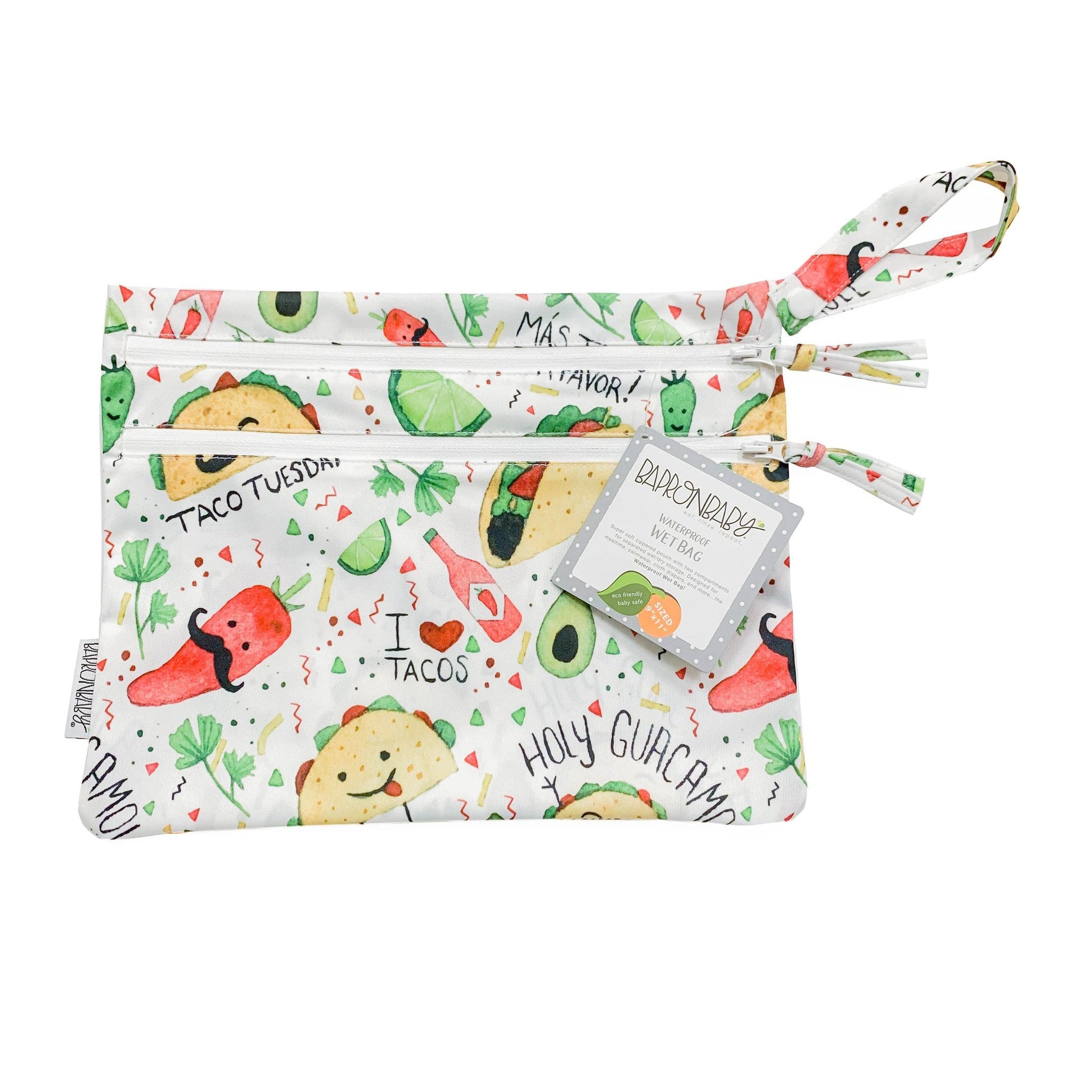 Taco Party - Waterproof Wet Bag (For mealtime, on-the-go, and more!) - WERONE