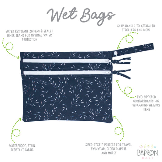 Willow - Waterproof Wet Bag (For mealtime, on-the-go, and more!) - WERONE