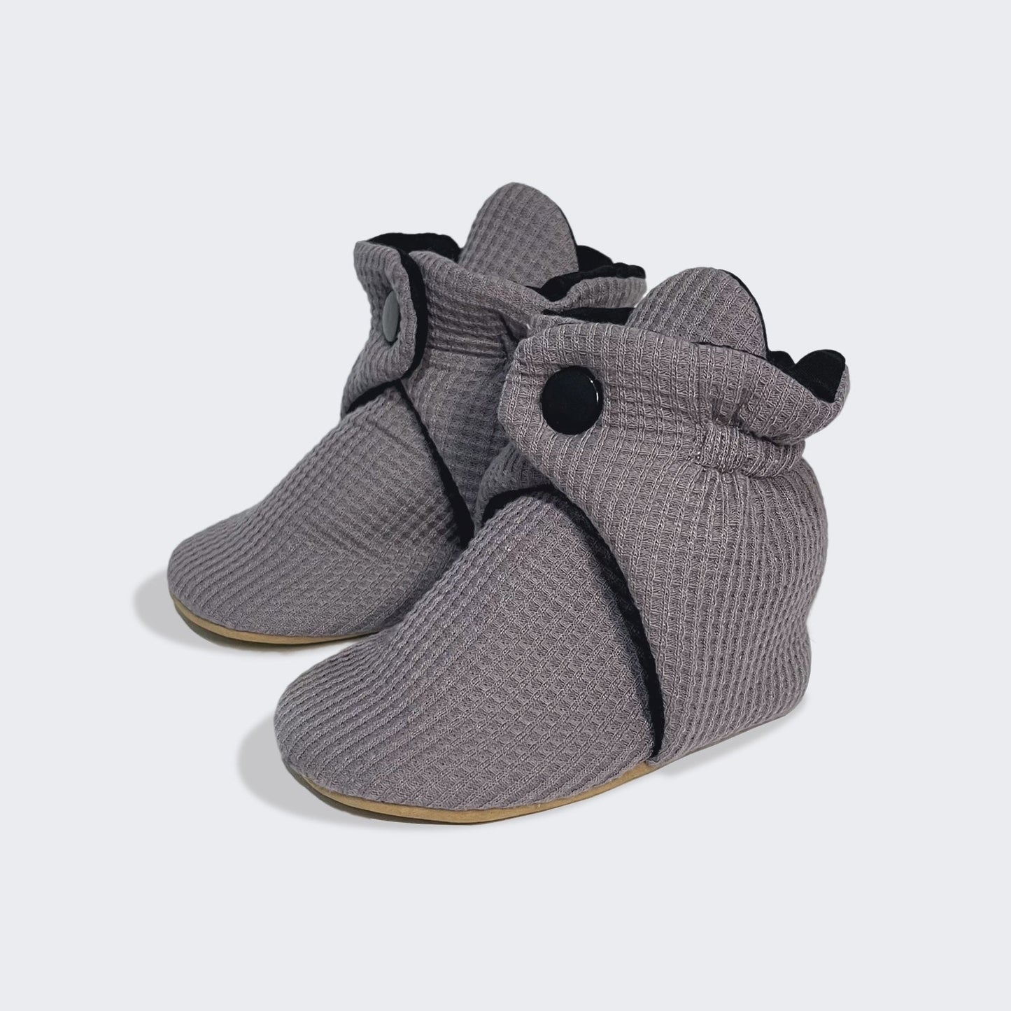 Waffle Mini Boots in Truffle Grey