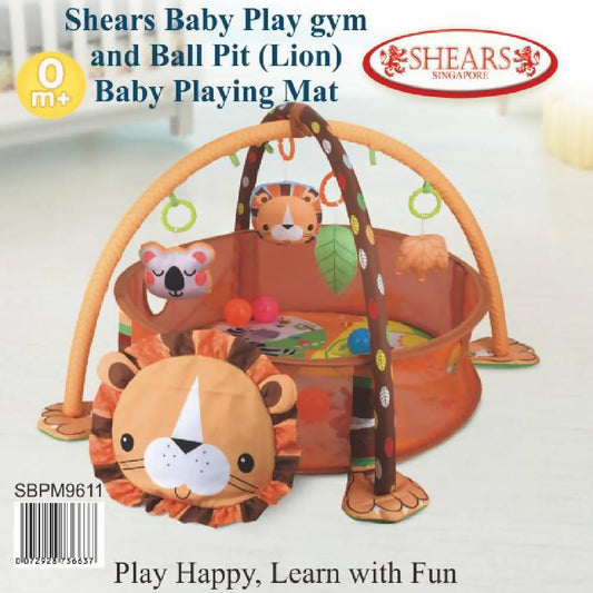 Shears 3 in 1 Lion Activity Gym & Ball Pit - WERONE