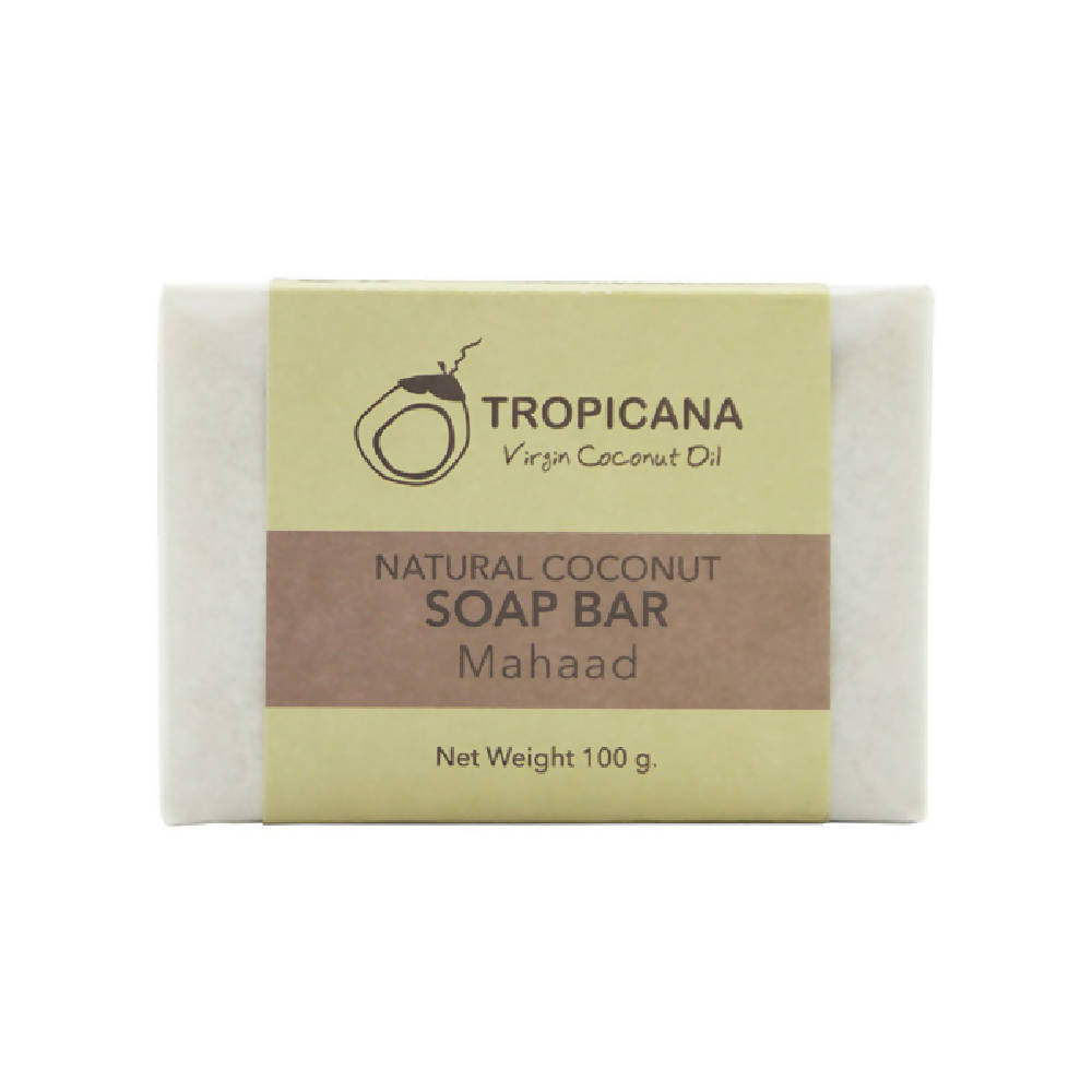 Tropicana Organic Cold Pressed  (Application) Natural Coconut Soap Bar - Mahaad - 100g - WERONE