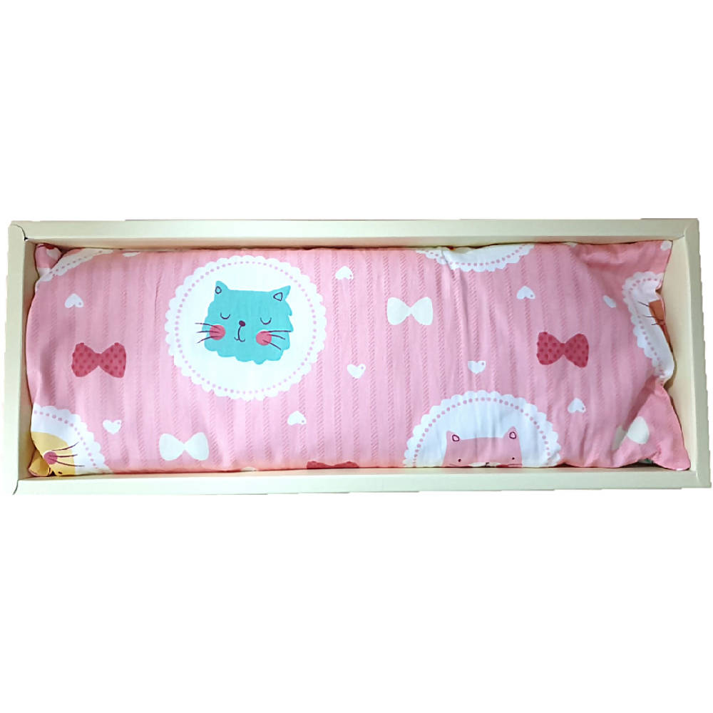 Shears Beanie Pillow Baby Claming Pillow Pink Cat - WERONE