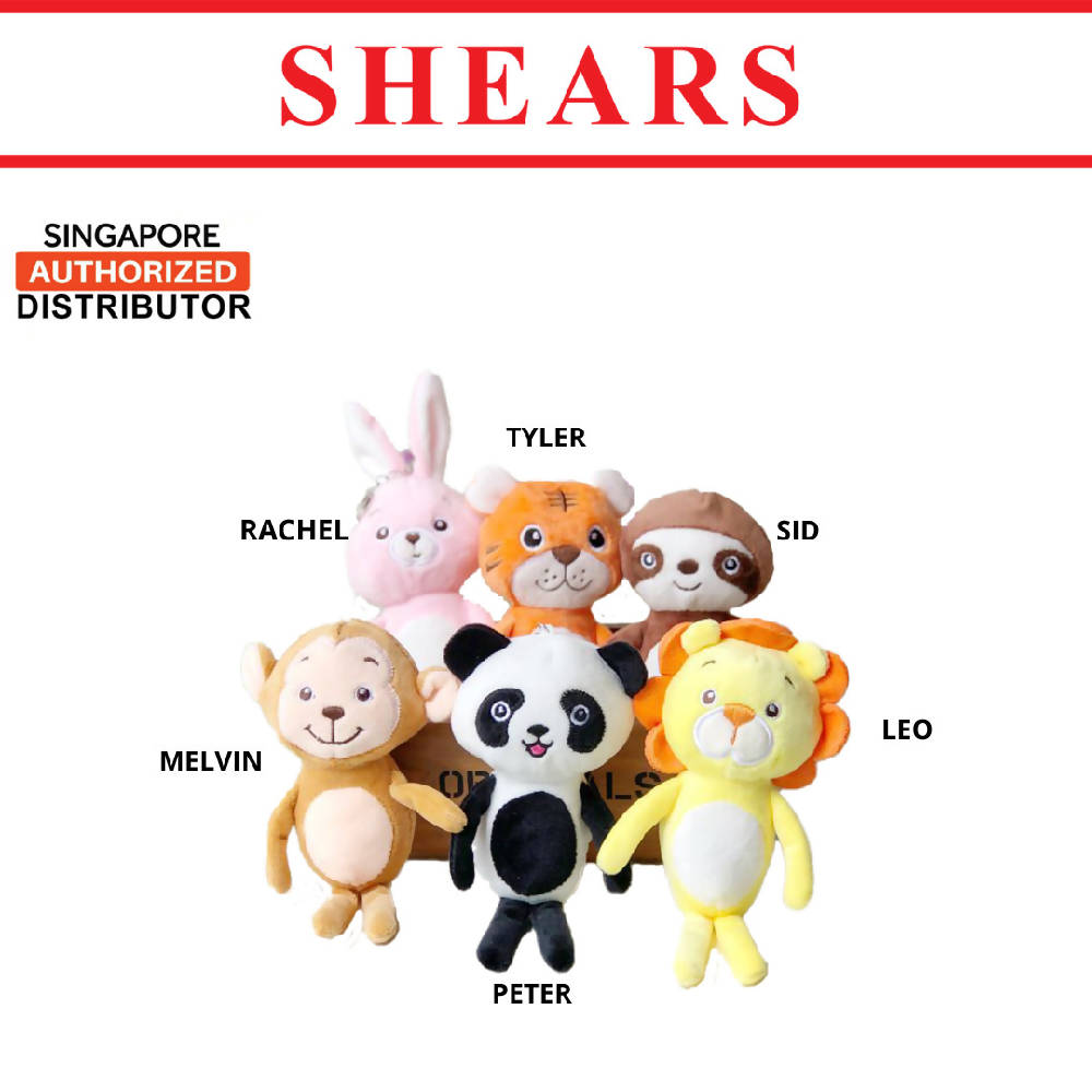 Shears Baby Soft Toy Mini Bobblies Toddler Soft Toy Leo the Lion - WERONE