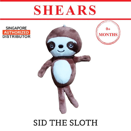 Shears Baby Soft Toy Mini Bobblies Toddler Soft Toy SID THE SLOTH - WERONE