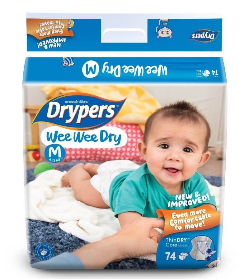 Drypers Wee Wee Dry G10 - Mega Pack PER CARTON - WERONE