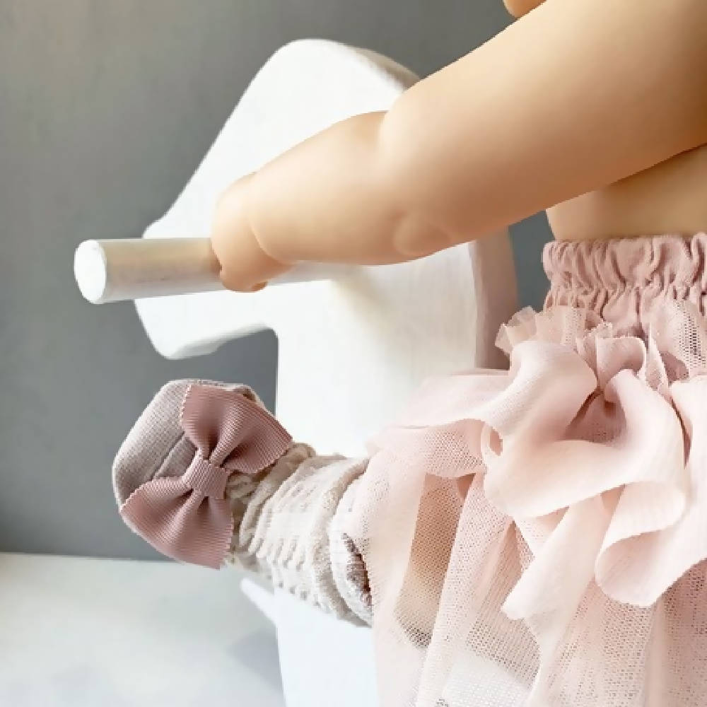 Marshmallow Pink Baby Girl Set [Made In Japan] - WERONE