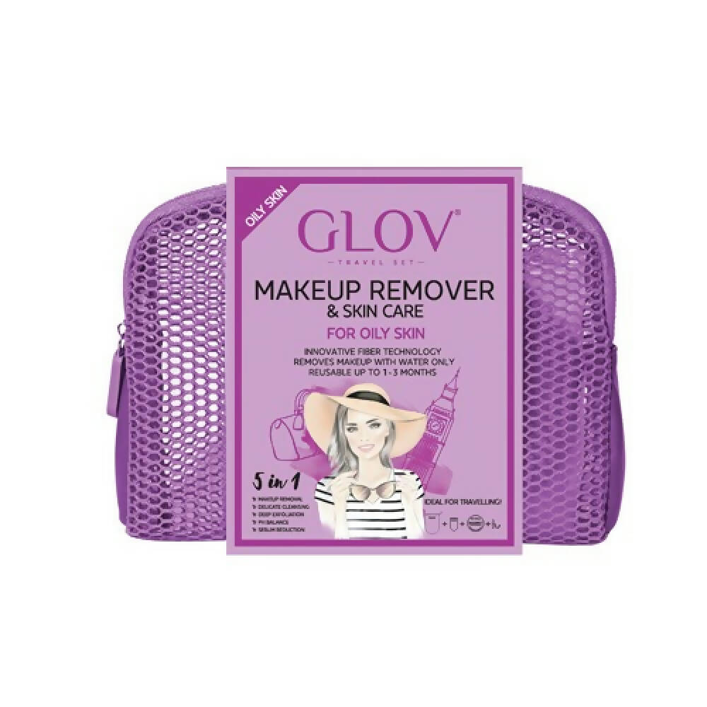 Glov Makeup Remover Travel Set Expert Oily Skin - WERONE