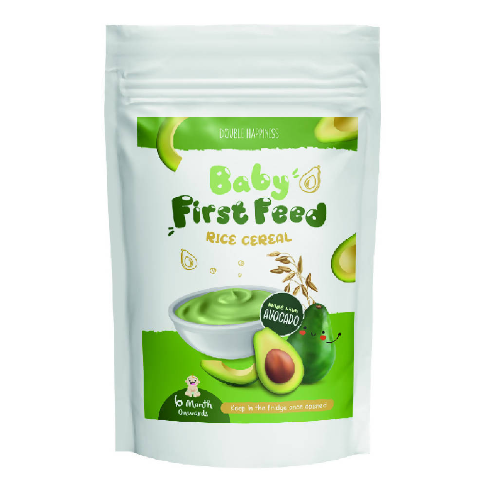 Baby First Feed Avocado Rice Cereal - WERONE