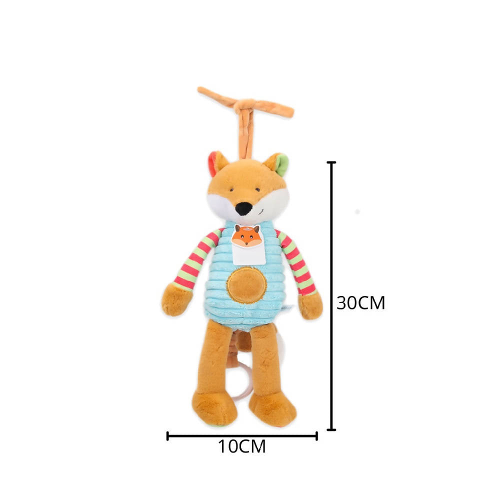 Shears Baby Toy Toddler Soft Toy Musical PullString FRANK THE FOX - WERONE